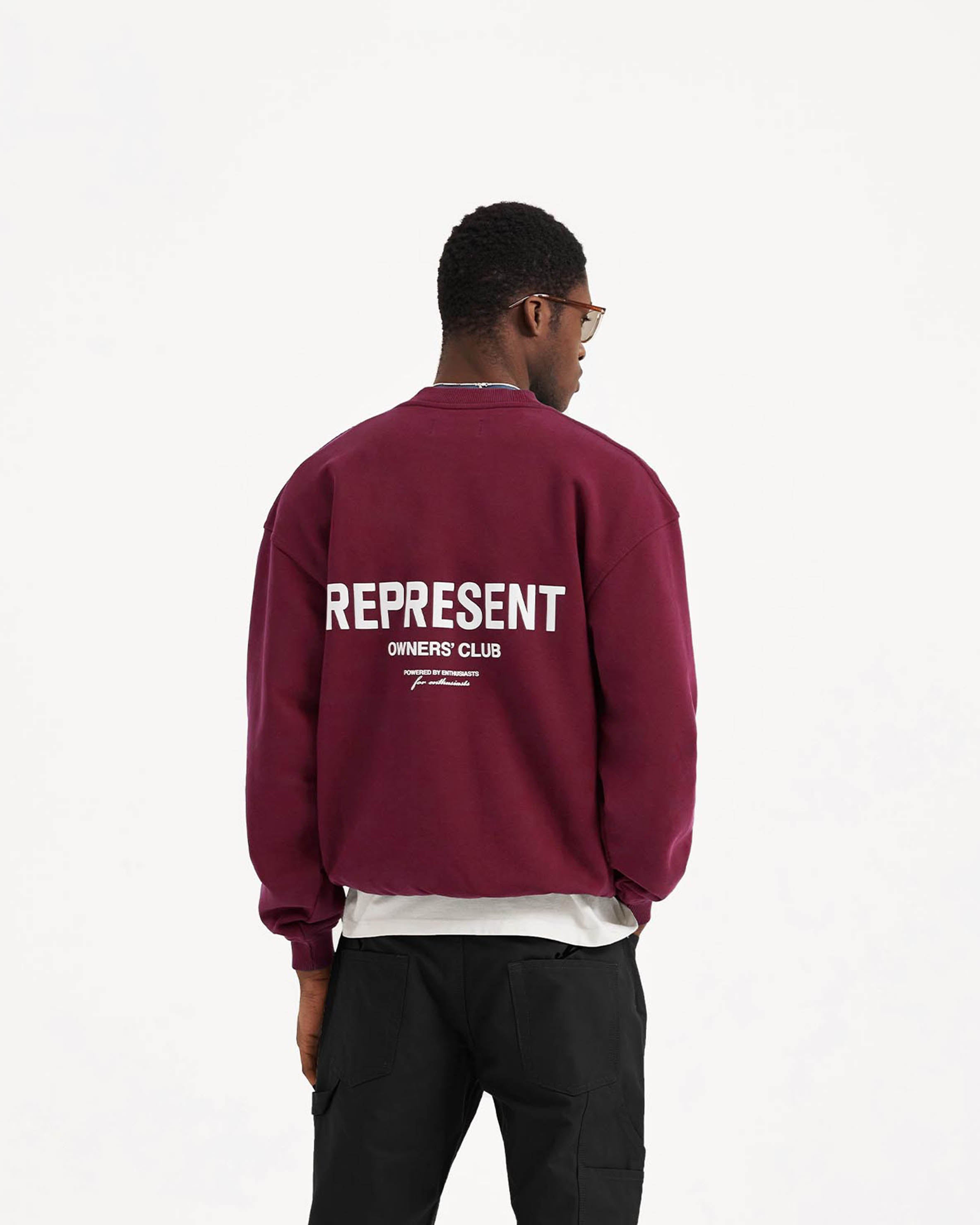 Represent Owners Club Sweater - Maroon